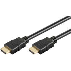 Goobay , Black , HDMI male (type A) , HDMI male (type A) , High Speed HDMI Cable with Ethernet , HDMI to HDMI , 15 m