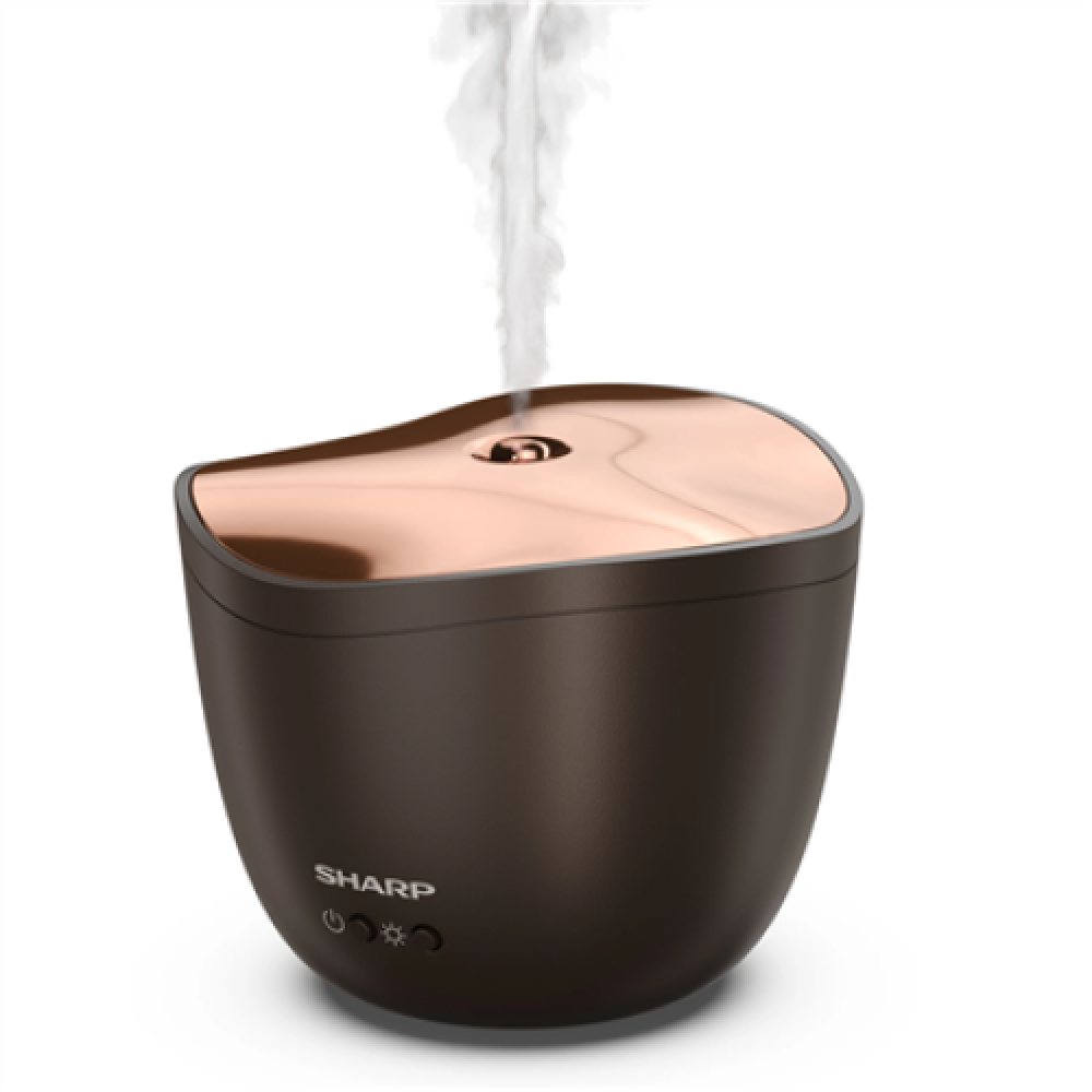 Sharp Aroma Diffuser DF-A1E-T Ultrasonic, Brown/Metallic Rose Gold