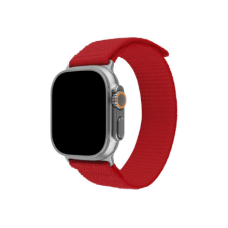 Fixed , Sporty Strap for Apple Watch Ultra 49mm , 160-210 mm , Red , Nylon
