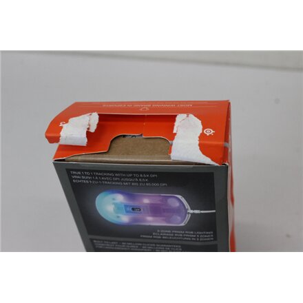 SALE OUT. SteelSeries Gaming Mouse , Rival 3 Gen 2 , Wired , White , DAMAGED PACKAGING