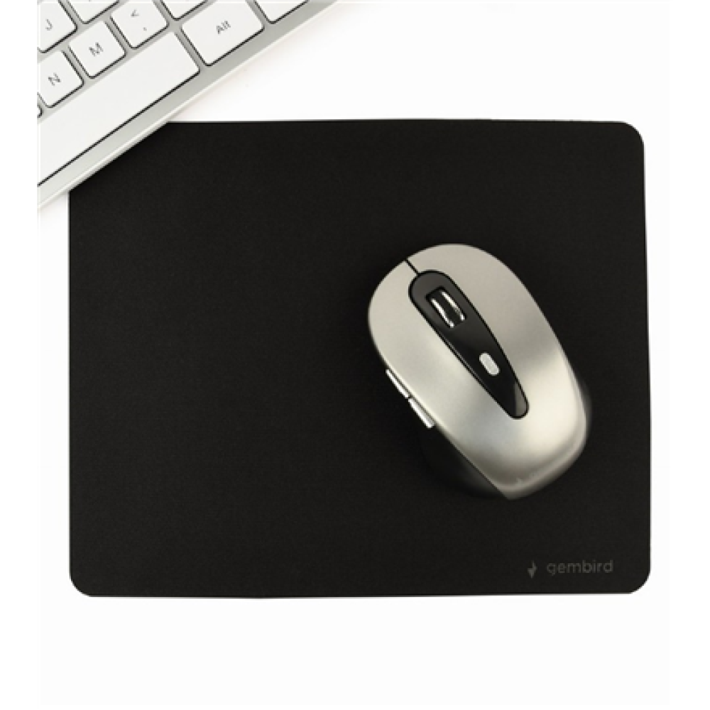 Gembird Mouse Pad, Middle Size , MP-S-BK-M , Mouse pad , Black