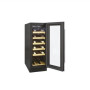 Candy , Wine Cooler , CCVB 30/1 , Energy efficiency class F , Built-in , Bottles capacity 20 , Black