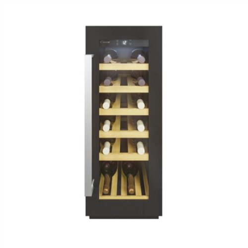 Candy , Wine Cooler , CCVB 30/1 , Energy efficiency class F , Built-in , Bottles capacity 20 , Black