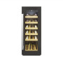 Candy , Wine Cooler , CCVB 30/1 , Energy efficiency class F , Built-in , Bottles capacity 20 , Black