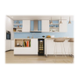 Candy , Wine Cooler , CCVB 30/1 , Energy efficiency class F , Built-in , Bottles capacity 20 , Black