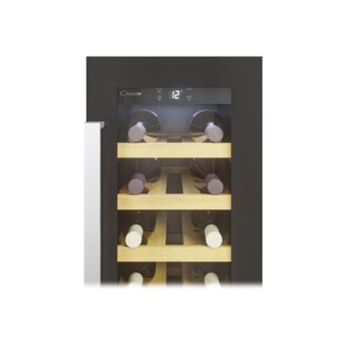 Candy , Wine Cooler , CCVB 30/1 , Energy efficiency class F , Built-in , Bottles capacity 20 , Black