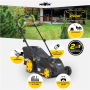 MoWox , 40V Comfort Series Cordless Lawnmower , EM 3840 PX-Li , Mowing Area 250 m² , 2500 mAh , Battery and Charger included