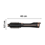 Rowenta Hair brush , Ultimate Experience Virtuose CF9625F0 , Ion conditioning , 750 W , Black