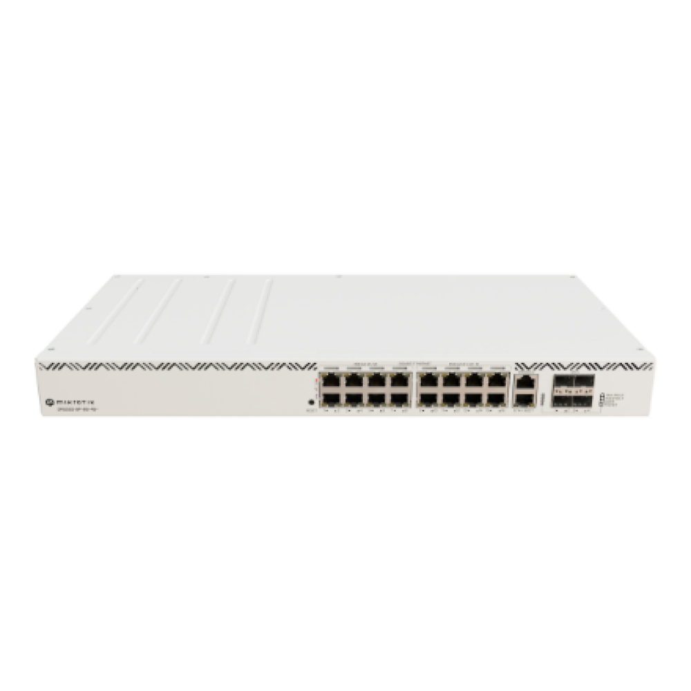 Cloud Router Switch , CRS320-8P-8B-4S+RM with RouterOS v7, 2U rackmount Enclosure , No Wi-Fi , 1000 Mbit/s , Ethernet LAN (RJ-45) ports 17 , Mesh Support No , MU-MiMO No , No mobile broadband