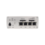 Rugged Industrial LTE-A Cat6 Router , RUTX09 , No Wi-Fi , 10/100/1000 Mbit/s , Ethernet LAN (RJ-45) ports 4 , Mesh Support No , MU-MiMO No , 2G/3G/4G