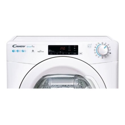 Candy , Dryer Machine , CSOE H7A2TE-S , Energy efficiency class E , Front loading , 7 kg , LED , Depth 58.5 cm , White