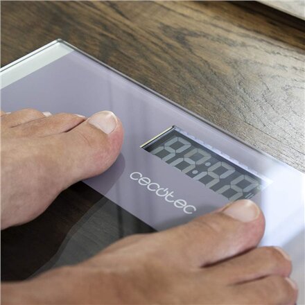 Cecotec Bathroom Scales , Surface Precision Healthy , Maximum weight (capacity) 180 , Grey/Transparent
