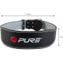Pure2Improve , Weight Lifting Belt, Medium , P2I200798 , Black