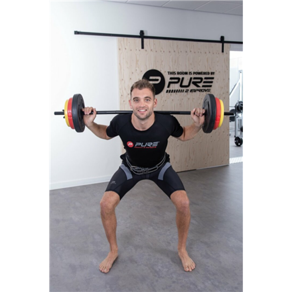 Pure2Improve , Weight Lifting Belt, Medium , P2I200798 , Black