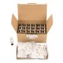 Digitus CAT 6A Keystone Module, shielded, toolfree, set 24 pcs , Digitus , Keystone Module , CAT 6A , 14.5 x 34.5 x 21.0 mm