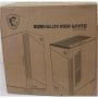 SALE OUT. MSI MPG VELOX 100R White PC Case, Mid-Tower, USB 3.2, Audio-out, Mic-in , MSI PC Case , MPG VELOX 100R WHITE , White , Mid-Tower , DAMAGED PACKAGING, DENTED CORNER (TOP)