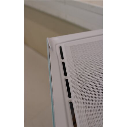 SALE OUT. MSI MPG VELOX 100R White PC Case, Mid-Tower, USB 3.2, Audio-out, Mic-in , MSI PC Case , MPG VELOX 100R WHITE , Mid-Tower , White , DAMAGED PACKAGING, DENTED CORNER (TOP)