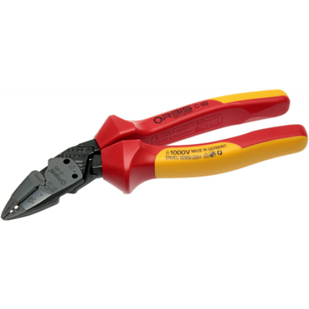 Unbekannt Orbis Evomaxx 21-185/40RV C60 VDE Side Cutters 180 mm Side cutters the prerequisite for multi-purpose use; slim head shape for use in hard to places, slim head shape for use in hard to places, angled, forged, vde; Slim head shape for use in hard