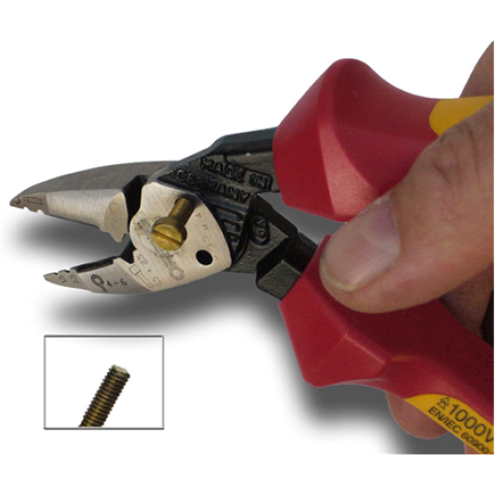 Unbekannt Orbis Evomaxx 21-185/40RV C60 VDE Side Cutters 180 mm Side cutters the prerequisite for multi-purpose use; slim head shape for use in hard to places, slim head shape for use in hard to places, angled, forged, vde; Slim head shape for use in hard