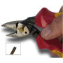Unbekannt Orbis Evomaxx 21-185/40RV C60 VDE Side Cutters 180 mm Side cutters the prerequisite for multi-purpose use; slim head shape for use in hard to places, slim head shape for use in hard to places, angled, forged, vde; Slim head shape for use in hard