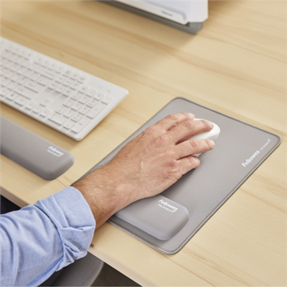 Fellowes , Breyta Palm Wrist Rest , Grey
