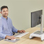 Fellowes , Breyta Palm Wrist Rest , Grey