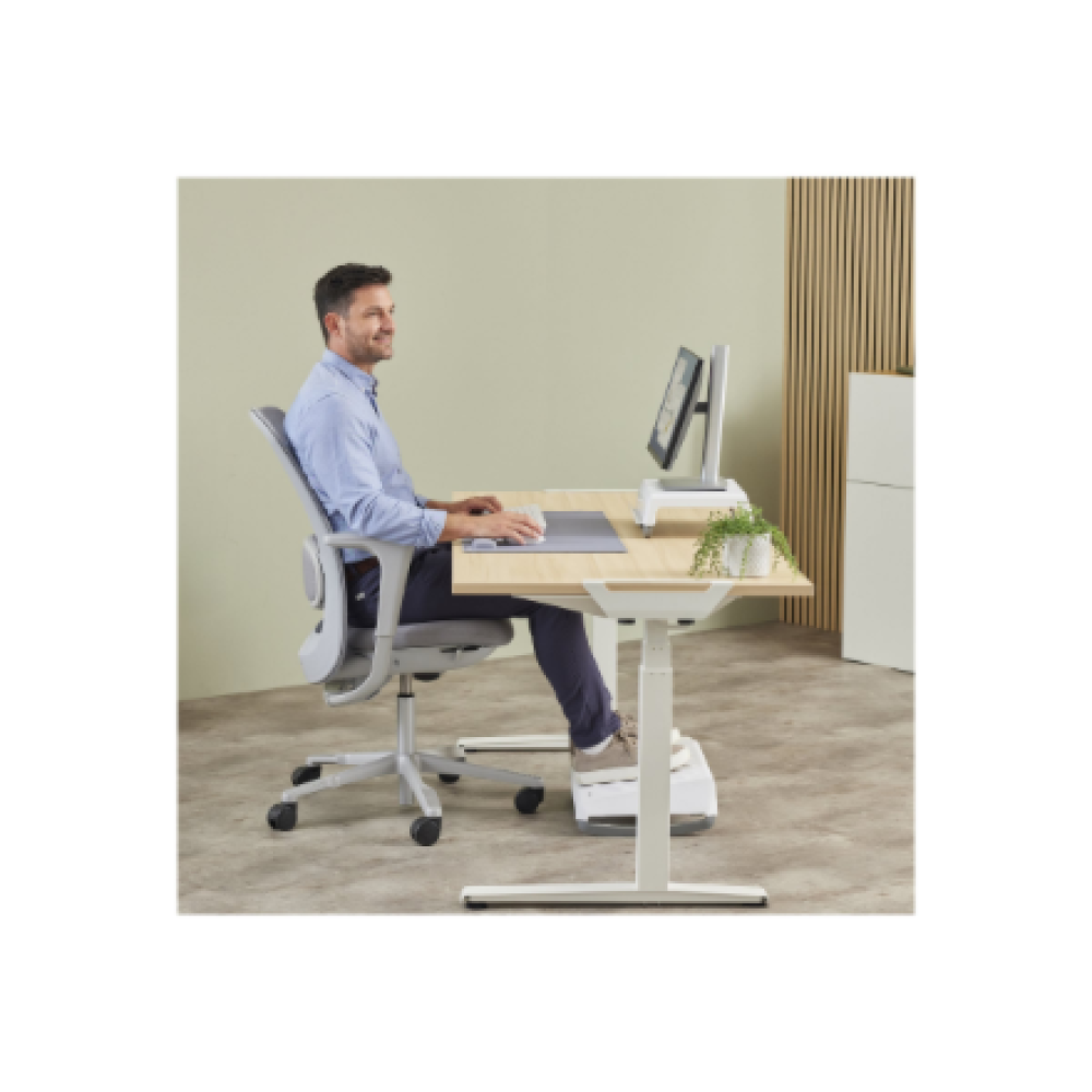 Fellowes , Breyta Palm Wrist Rest , Grey