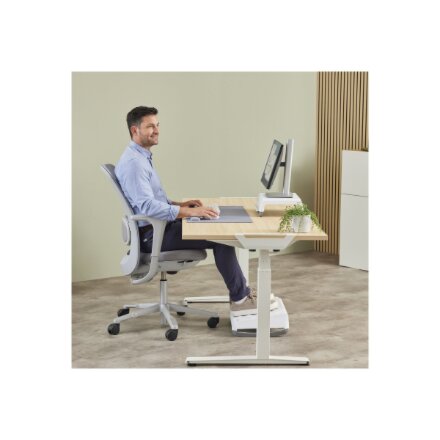 Fellowes , Breyta Palm Wrist Rest , Grey
