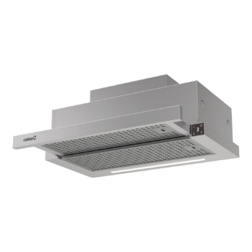 CATA , Hood , TFH 6830 X , Telescopic , Energy efficiency class A+++ , Width 60 cm , 795 m³/h , Touch Control , LED , Stainless steel