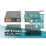 Digitus , HDMI Extender Set, 4K/60Hz, 70 m , DS-55506
