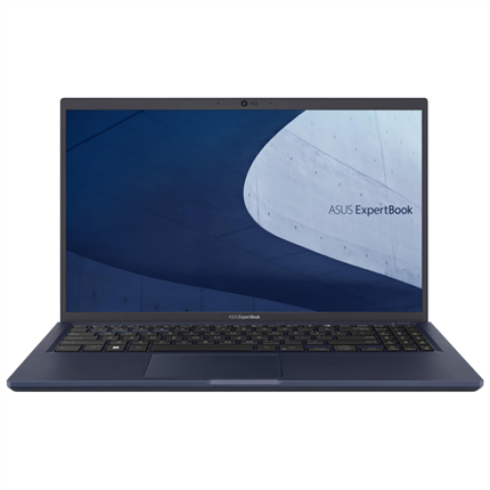 Asus ExpertBook B1 B1500CBA-BQ0484X Star Black 15.6 IPS FHD 1920 x 1080 pixels Anti-glare Intel Core i5 1235U 16 GB DDR4 on board SSD 512 GB Intel UHD Graphics No Optical Drive Windows 11 Pro 802.11ax Bluetooth version 5.2 Keyboard language English Keyboa