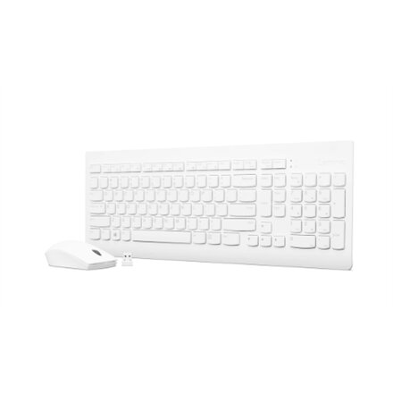 Lenovo , Wireless Combo Keyboard & Mouse , 510 , Keyboard and Mouse Combo , 2.4 GHz Wireless via Nano USB , Batteries included , English , White