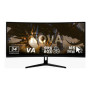 Arozzi , Nova , 34 , VA , QHD , 21:9 , 165 Hz , 1 ms , 3440 x 1440 pixels , 350 cd/m² , HDMI ports quantity 2 , Black