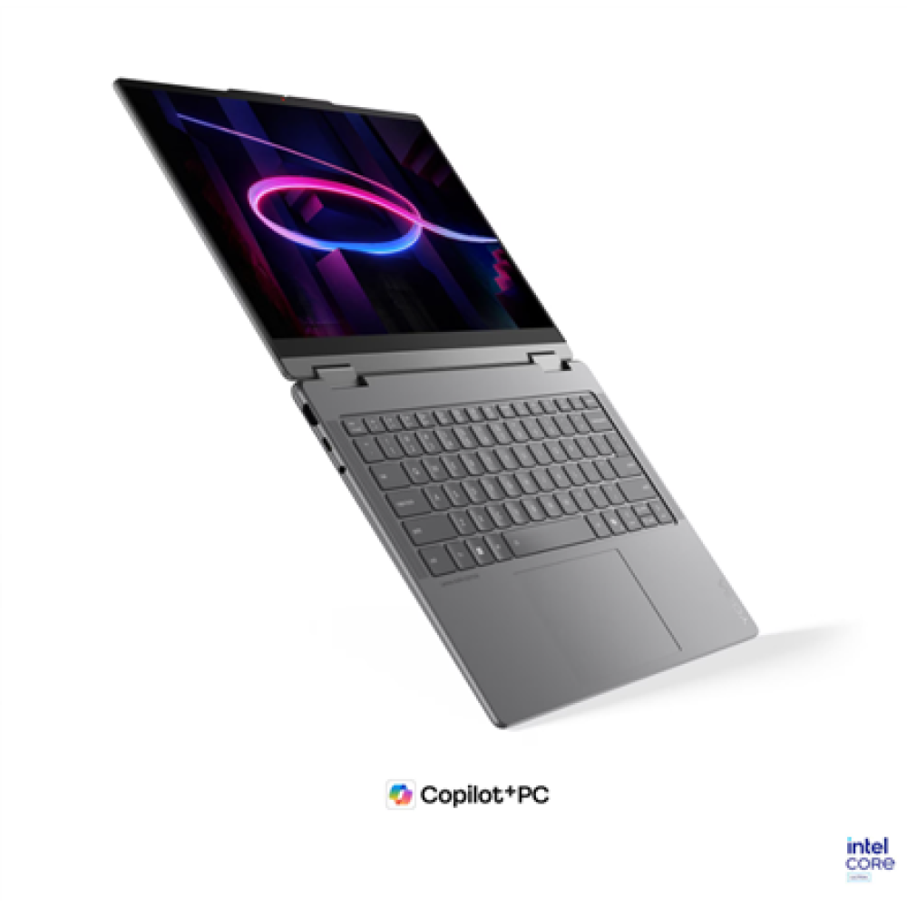 Lenovo Yoga 7 2-in-1 14IPH11 Intel , Luna Grey , 14 , OLED , Touchscreen , WUXGA , 1920 x 1200 pixels , Intel Core Ultra 5 , 322 , 16 GB , Soldered LPDDR5X , Solid-state drive capacity 512 GB , Intel Graphics , Windows 11 Home , 802.11be , Bluetooth versi