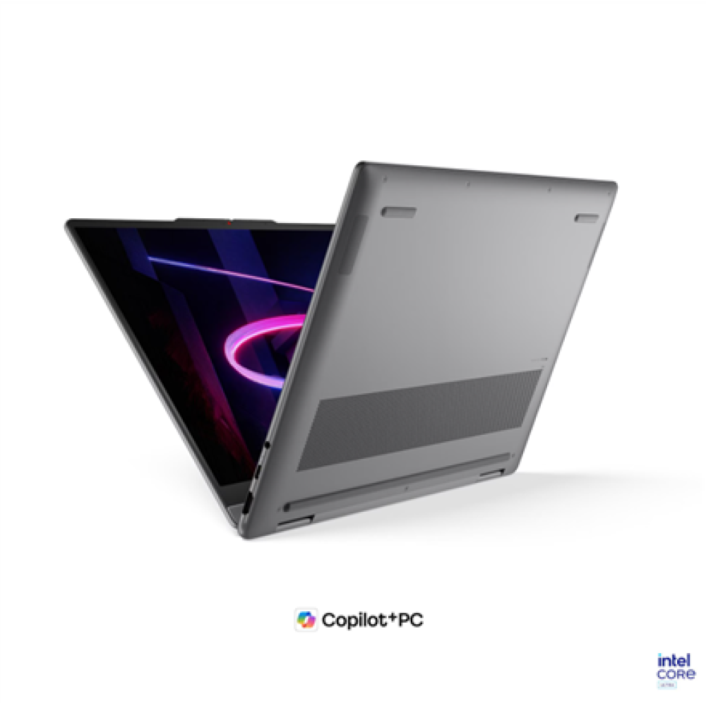 Lenovo Yoga 7 2-in-1 14IPH11 Intel , Luna Grey , 14 , OLED , Touchscreen , WUXGA , 1920 x 1200 pixels , Intel Core Ultra 5 , 322 , 16 GB , Soldered LPDDR5X , Solid-state drive capacity 512 GB , Intel Graphics , Windows 11 Home , 802.11be , Bluetooth versi