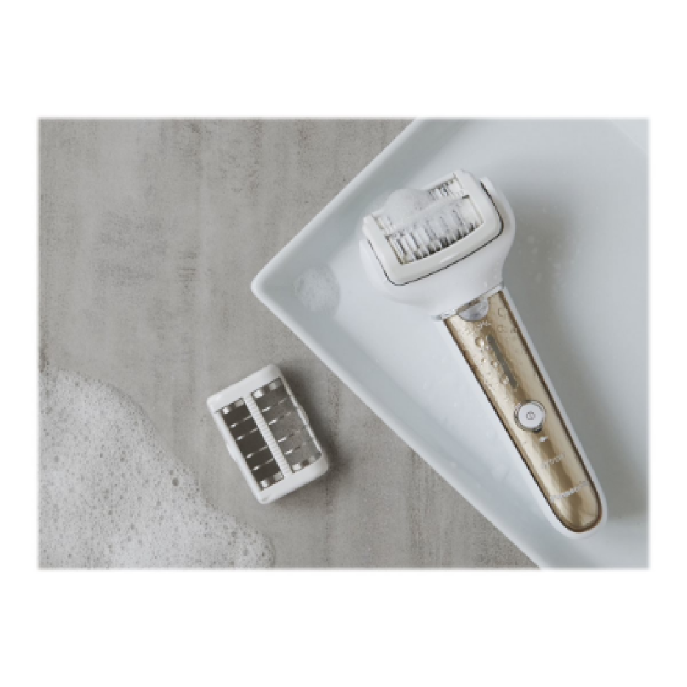 Panasonic Epilator ES-EL3A-N503 Operating time (max) 30 min Wet & Dry White/Golden