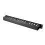 Digitus , 1U cable management cage detachable rear plate , DN-97617 , For installation on the 483 mm (19“) profile rails , Black