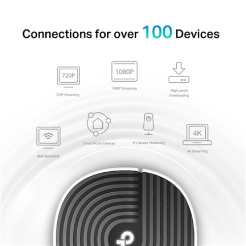 TP-LINK , AC1900 Whole Home Mesh Wi-Fi System , Deco S7 (1-pack) , 802.11ac , 10/100/1000 Mbit/s , Mesh Support Yes , MU-MiMO Yes , No mobile broadband