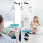 Enabot Family Robot IP Camera , EBO X , 8 MP , 1.8 , H265 , Micro SD, Max. 256GB