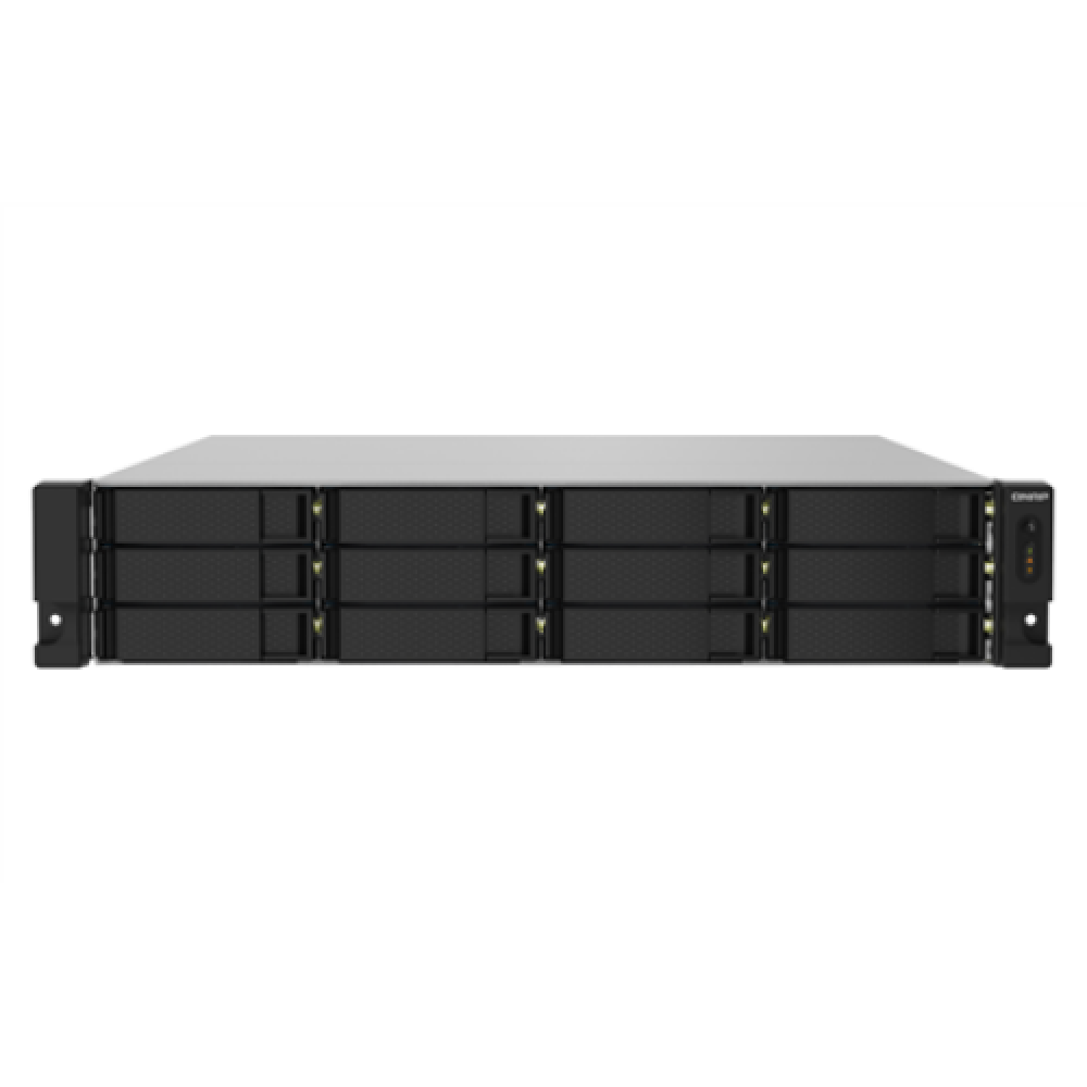 QNAP , 12-Bay , TS-1232PXU-RP-4G , AnnapurnaLabs Alpine , AL324 quad-core , Processor frequency 1.7 GHz , 4 GB , DDR4