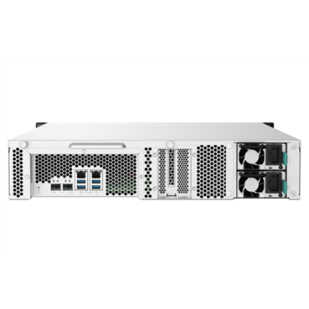 QNAP , 12-Bay , TS-1232PXU-RP-4G , AnnapurnaLabs Alpine , AL324 quad-core , Processor frequency 1.7 GHz , 4 GB , DDR4