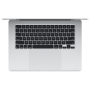 Apple MacBook , Air , Silver , 15 , IPS , 2880 x 1864 pixels , Apple M3 , 8 GB , Solid-state drive capacity 512 GB , Apple M3 chip 8-core CPU/10-core GPU , macOS , 802.11ax , Bluetooth version 5.3 , Keyboard language Russian , Keyboard backlit , Warranty 