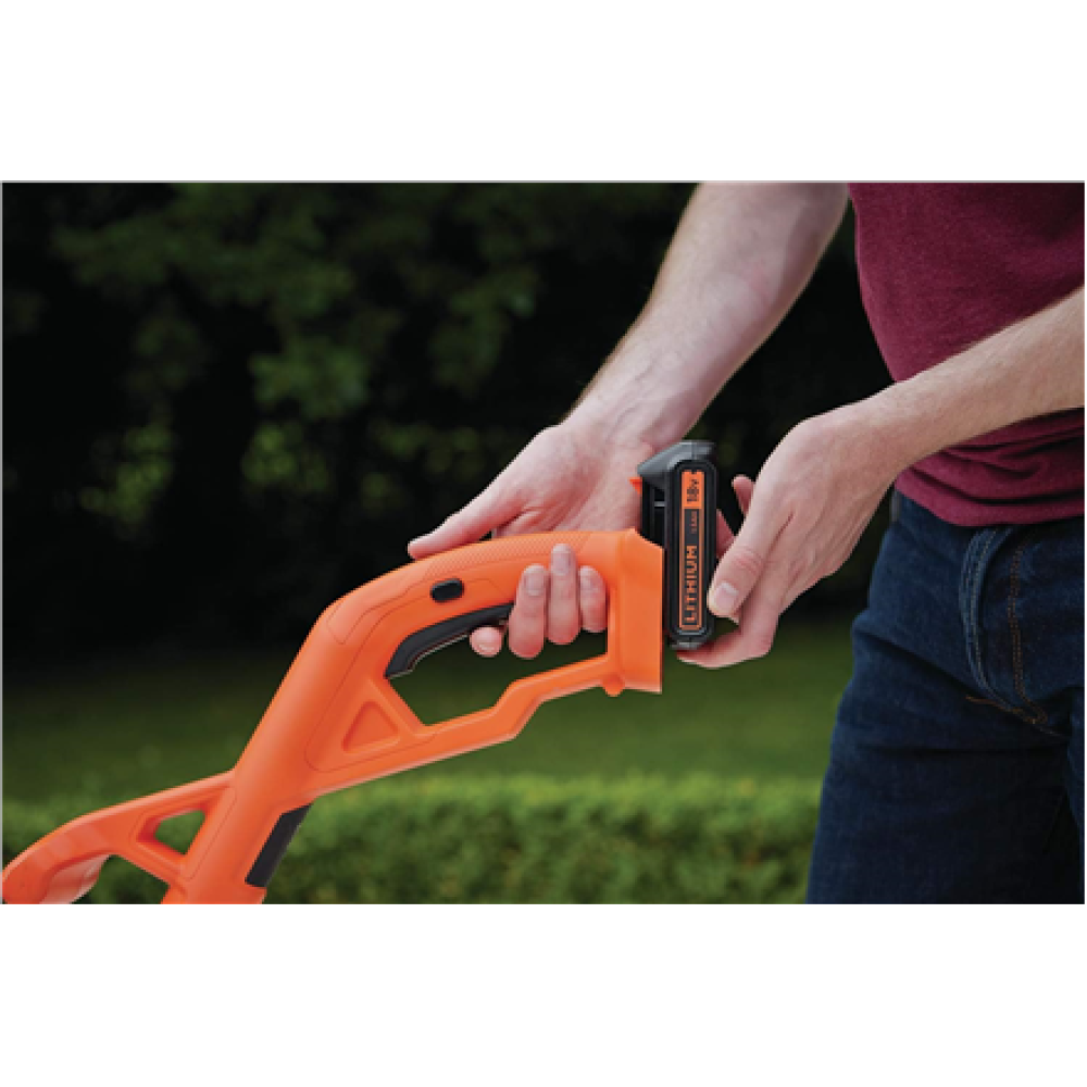 BLACK & DECKER Lawnmower - trimmer ST182320-QW, 18V, 1x2.0 Ah , Cordless
