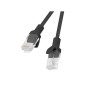 Lanberg , Patchcord CAT.5E UTP , PCU5-10CC-1000-BK , 10 m