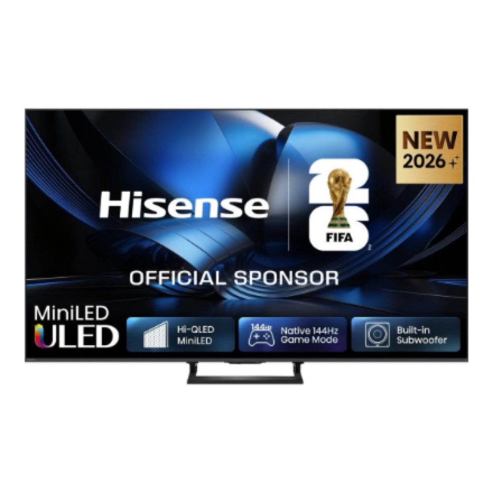 Hisense TV , 55U7SE , 55 , Smart TV , VIDAA Smart OS , UHD , Black