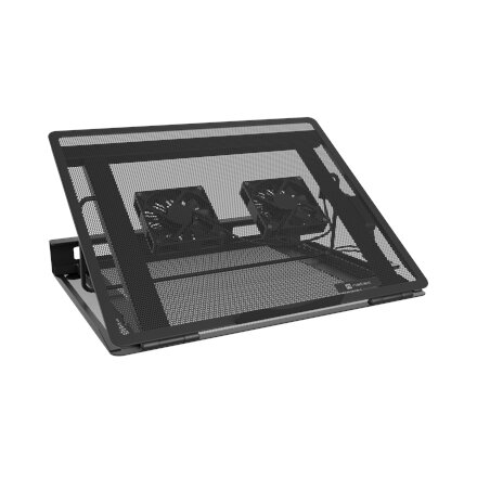 Natec , Laptop Cooler Pad, 2 Fans , Tern 2 Plus , Black
