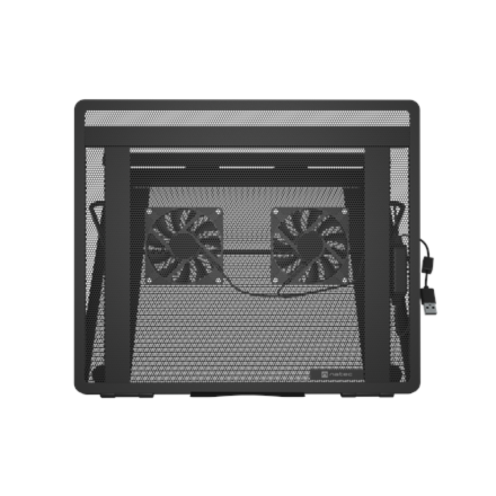 Natec , Laptop Cooler Pad, 2 Fans , Tern 2 Plus , Black