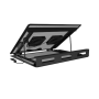 Natec , Laptop Cooler Pad, 2 Fans , Tern 2 Plus , Black