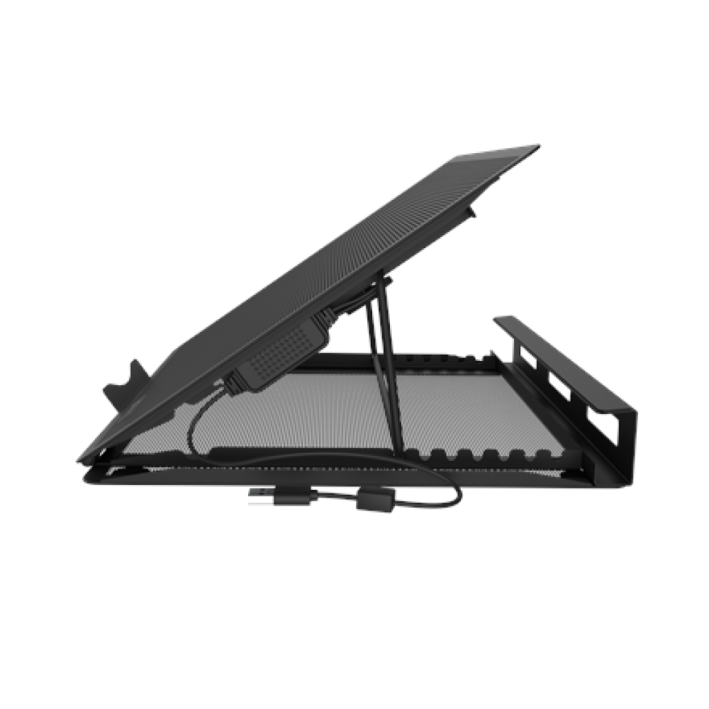 Natec , Laptop Cooler Pad, 2 Fans , Tern 2 Plus , Black