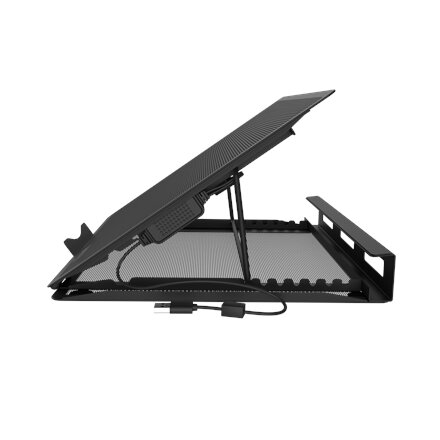 Natec , Laptop Cooler Pad, 2 Fans , Tern 2 Plus , Black